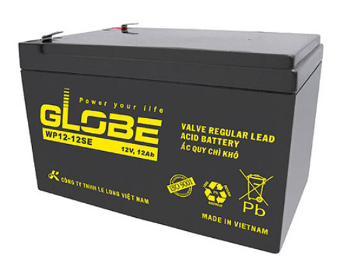 Binh ac quy globe 12v12ah