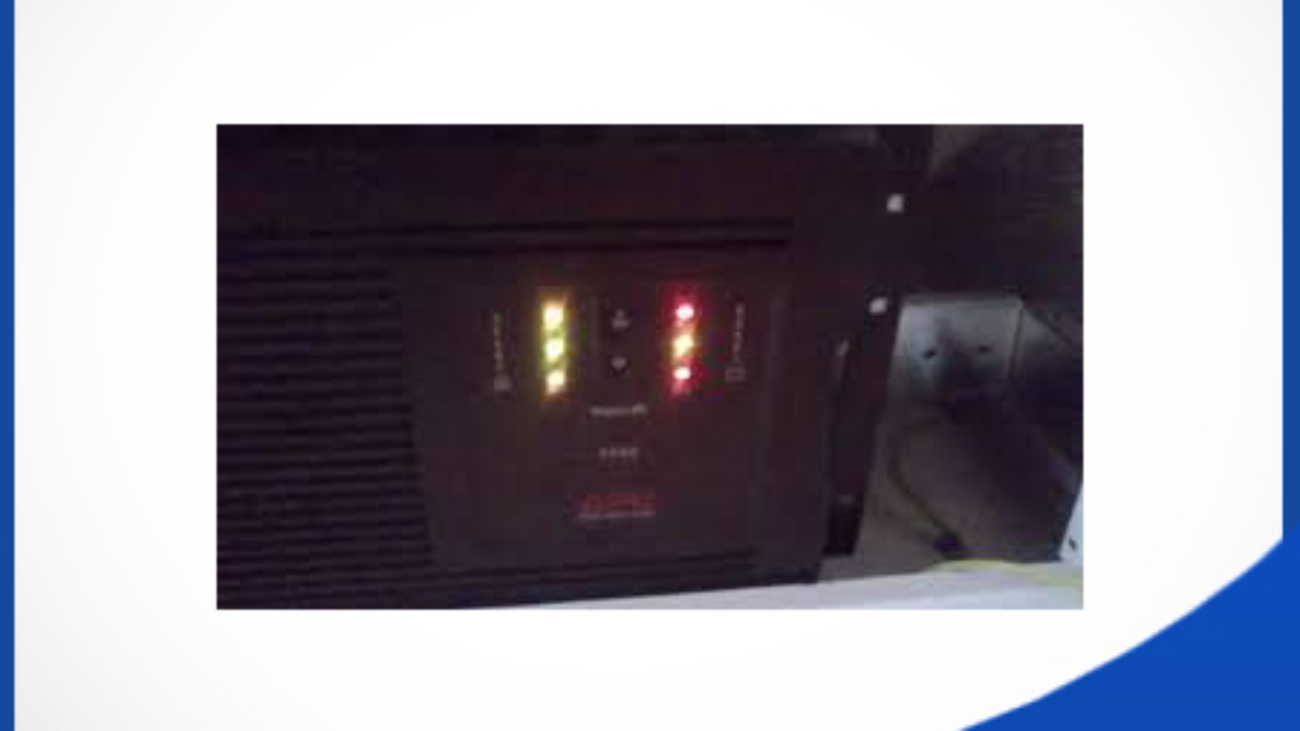 Một số lỗi thường gặp của bộ lưu điện APC | Hiện thị trên Panel