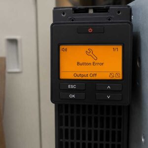 ups apc loi button error